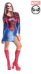 SPIDER-GIRL DRESS AND MASK - ADULT